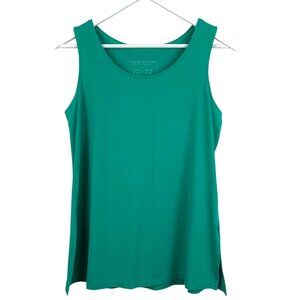 Susan Graver NWOT Shirt Womens Small Sleeveless Tank Top Side Split Hem Scoop